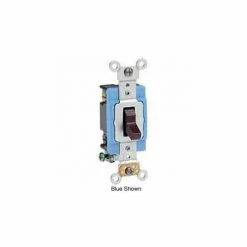 Leviton 1204-2i 4-Way Ac Quiet Switch, Self Grounding, Ivory - Pkg Qty 10