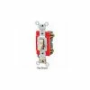 Leviton 1221-2GY 20A, 120/277V, Single-Pole AC Quiet Switch, Gray - Pkg Qty 10 -Switches, Receptacles & Sensors Sales LEV 1221 2GY