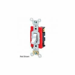 Leviton 1223-2e 3-Way Ac Quiet Switch, Black - Pkg Qty 10