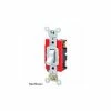 Leviton 1223-2i 3-Way Ac Quiet Switch, 20 Amp 120/277 V, Ivory - Pkg Qty 10 -Switches, Receptacles & Sensors Sales LEV 1223 2I