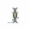 Leviton 1223-Si 20a, 120/277v, 3-Way Ac Quiet Switch, Ivory -Switches, Receptacles & Sensors Sales LEV 1223 SI