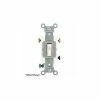 Leviton 1223-St 20a, 120/277v, 3-Way Ac Quiet Switch, Light Almond -Switches, Receptacles & Sensors Sales LEV 1223 ST