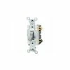 Leviton 1224-Sw 20a, 120/277v, 4-Way Ac Quiet Switch, Grounding, White 1 Leviton 1224-Sw 20a, 120/277v, 4-Way Ac Quiet Switch, Grounding, White -Switches, Receptacles & Sensors Sales LEV 1224 SW