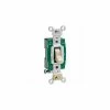 Leviton 3031-Lhi 30a, 120v, Illuminated Off Single-Pole Ac Quiet Switch, Ivory - Pkg Qty 10