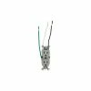 Leviton 5262-Lgy 15a, 125v, Duplex Receptacle, Grounding, Gray - Pkg Qty 10 -Switches, Receptacles & Sensors Sales LEV 5262 LGY