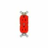 Leviton 5262-SR 15A, 125V, Duplex Receptacle, Self Grounding, Red - Pkg Qty 10 2 Leviton 5262-SR 15A, 125V, Duplex Receptacle, Self Grounding, Red - Pkg Qty 10 -Switches, Receptacles & Sensors Sales LEV 5262 SR