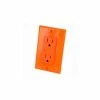 Leviton 5280-Igo 15a 125v Decora Duplex Receptacle, Iso Ground, Orange -Switches, Receptacles & Sensors Sales LEV 5280 IGO
