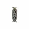 Leviton 5362-Igg 20a, 125v, Duplex Receptacle, Isolated Ground, Gray - Pkg Qty 10 -Switches, Receptacles & Sensors Sales LEV 5362 IGG