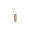 Leviton 5362-Li 20a, 125v, Duplex Receptacle, Grounding, Ivory - Pkg Qty 10 -Switches, Receptacles & Sensors Sales LEV 5362 LI
