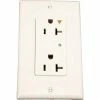 Leviton 5380-Igw Decora Duplex Surge Suppressor Receptacle Iso Ground 20a, White -Switches, Receptacles & Sensors Sales LEV 5380 IGW