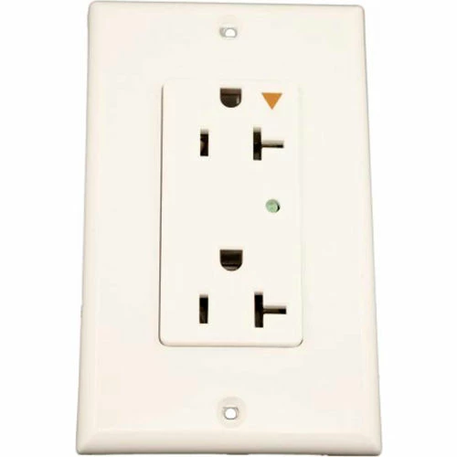 Leviton 5380-Igw Decora Duplex Surge Suppressor Receptacle Iso Ground 20a, White 3 Leviton 5380-Igw Decora Duplex Surge Suppressor Receptacle Iso Ground 20a, White