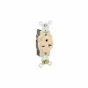 Leviton 5461-I 20a, 250v, Single Receptacle, Ivory - Pkg Qty 10 2 Leviton 5461-I 20a, 250v, Single Receptacle, Ivory - Pkg Qty 10 -Switches, Receptacles & Sensors Sales LEV 5461 I