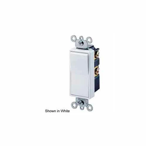 Leviton 5614-2i 15a, 120/277v, Decora Rocker, Illumd Off, 4-Way Ac Quiet Switch, Ivory - Pkg Qty 10 3 Leviton 5614-2i 15a, 120/277v, Decora Rocker, Illumd Off, 4-Way Ac Quiet Switch, Ivory - Pkg Qty 10
