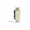 Leviton 5685-2t 15a Decora Plus Rkr, 1-Pole Dbl Throw Center Off Maint. Contact, Lt Almond -Switches, Receptacles & Sensors Sales LEV 5685 2T