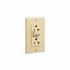 Leviton 7380-I Decora Surge Prot. Duplex Receptacle, Audible Alarm, 20a, Ivory -Switches, Receptacles & Sensors Sales LEV 7380 I