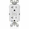Leviton GFWT2-W 20A SmartlockPro Self-Test GFCI Duplex Receptacle, Weather & Tamper Resistant, White 2 Leviton GFWT2-W 20A SmartlockPro Self-Test GFCI Duplex Receptacle, Weather & Tamper Resistant, White -Switches, Receptacles & Sensors Sales LEV 7899 HF