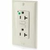 Leviton GFNT2-HGT 20A SmartlockPro Self-Test GFCI Recpt, Hospital Grade, Light Almond -Switches, Receptacles & Sensors Sales LEV 7899 HGT