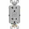 Leviton GFNT2-GY 20A SmartlockPro Self-Test GFCI Duplex Recpt, Ind Light, Wire Leads, Gray 2 Leviton GFNT2-GY 20A SmartlockPro Self-Test GFCI Duplex Recpt, Ind Light, Wire Leads, Gray -Switches, Receptacles & Sensors Sales LEV 7899 SGI