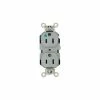 Leviton 8200-Gy 15a, 125v, Duplex Receptacle, Gray - Pkg Qty 10 2 Leviton 8200-Gy 15a, 125v, Duplex Receptacle, Gray - Pkg Qty 10 -Switches, Receptacles & Sensors Sales LEV 8200 GY