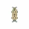 Leviton 8200-Hi 15a, 125v, Ivory - Pkg Qty 10 -Switches, Receptacles & Sensors Sales LEV 8200 HI