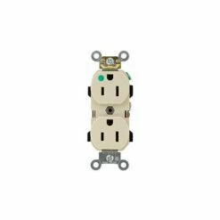Leviton 8200-Ht 15a, 125v, Light Almond - Pkg Qty 10