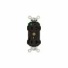 Leviton 8300 20a, 125v, Duplex Receptacle, Brown - Pkg Qty 10 -Switches, Receptacles & Sensors Sales LEV 8300
