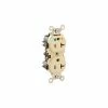 Leviton 8300-Igi Duplex Receptacle, Straight Blade, Isolated Ground, Ivory - Pkg Qty 10 -Switches, Receptacles & Sensors Sales LEV 8300 IGI