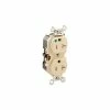 Leviton 8300-Sgi Duplex Receptacle, Straight Blade, Self Grounding, Ivory - Pkg Qty 10 1 Leviton 8300-Sgi Duplex Receptacle, Straight Blade, Self Grounding, Ivory - Pkg Qty 10 -Switches, Receptacles & Sensors Sales LEV 8300 SGI