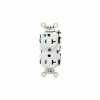 Leviton 8300-W 20a, 125v, Duplex Receptacle, White - Pkg Qty 10 -Switches, Receptacles & Sensors Sales LEV 8300 W