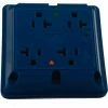 Leviton 8490-Igb 20a 4-In-1 Surge Receptacle W/ Indicator Lht, Iso Ground, Blue -Switches, Receptacles & Sensors Sales LEV 8490 IGB