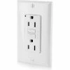 Leviton GFNT1-W 15A SmartlockPro Self-Test GFCI Duplex Recpt, Ind Light, Wire Leads, White -Switches, Receptacles & Sensors Sales LEV 8895 I