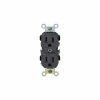 Leviton CR15 15A, 125V, Duplex Receptacle, Self Grounding, Brown - Pkg Qty 10 -Switches, Receptacles & Sensors Sales LEV CR15