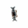 Leviton CS115-2 15 Amp, 120/277 Volt, Single-Pole, Grounding, Side Wired, Brown - Pkg Qty 10 -Switches, Receptacles & Sensors Sales LEV CS115 2
