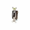 Leviton CS120-2 20A, 120/277V, Single-Pole, Brown - Pkg Qty 10 -Switches, Receptacles & Sensors Sales LEV CS120 2