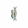 Leviton Cs215-2gy 15a, 120/277v, Double-Pole, Grounding, Gray -Switches, Receptacles & Sensors Sales LEV CS215 2GY
