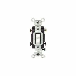 Leviton Cs220-2w 20a, 120/277v, Double-Pole, Grounding, White