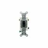 Leviton CS320-2E 20A, 120/277V, 3-Way, Heavy Duty Specification Grade, Blk - Pkg Qty 10 -Switches, Receptacles & Sensors Sales LEV CS320 2E