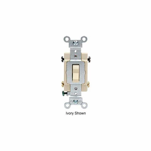 Leviton Cs420-2gy 20a, 120/277v, 4-Way, Grounding, Gray 3 Leviton Cs420-2gy 20a, 120/277v, 4-Way, Grounding, Gray