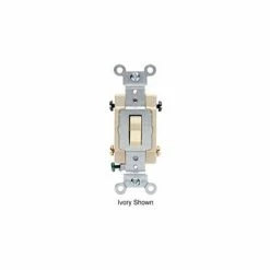 Leviton Cs420-2w 20a, 120/277v, 4-Way, Grounding, White