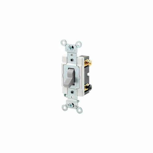 Leviton Csb2-15w 15a, 120/277v, Double-Pole, Grounding, White 3 Leviton Csb2-15w 15a, 120/277v, Double-Pole, Grounding, White