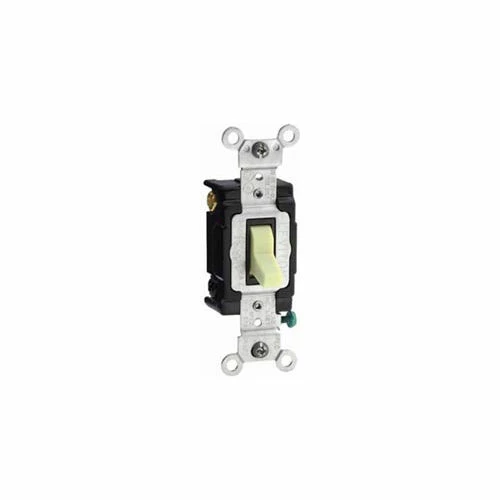 Leviton Csb4-20i 20a, 120/277v, 4-Way, Grounding, Ivory 3 Leviton Csb4-20i 20a, 120/277v, 4-Way, Grounding, Ivory
