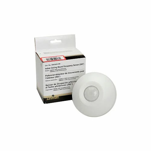 Leviton ODC0S-I1W Ceiling Mount Self-Contained Occupancy Sensor, 120VAC, White 10 Leviton ODC0S-I1W Ceiling Mount Self-Contained Occupancy Sensor, 120VAC, White - Image 8