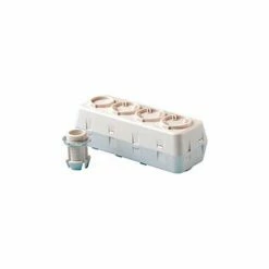 Leviton Osfoa-W Fixture-Mounted Offset Adapter Accessory For Osfhu, 3 Position, White