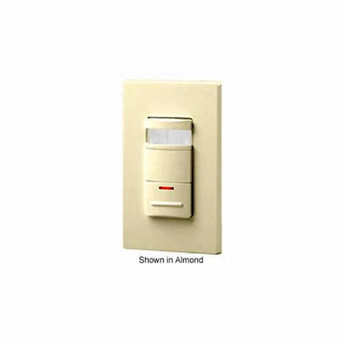 Leviton Ossnl-Idt Decora Passive Wall Switch Occu Sensor, Led Adj. Night Light, Lt Alm 3 Leviton Ossnl-Idt Decora Passive Wall Switch Occu Sensor, Led Adj. Night Light, Lt Alm