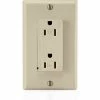 Leviton T5280-I Tamper Resistant Decora Duplex Surge Suppressor Recpt 15a, Ivory 2 Leviton T5280-I Tamper Resistant Decora Duplex Surge Suppressor Recpt 15a, Ivory -Switches, Receptacles & Sensors Sales LEV T5280 I
