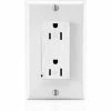 Leviton T5280-W Tamper Resistant Decora Duplex Surge Suppressor Recpt 15a, White -Switches, Receptacles & Sensors Sales LEV T5280 W