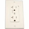 Leviton T7380-W Tamper Resistant Decora Duplex Surge Prot. Recpt, 20a, White 1 Leviton T7380-W Tamper Resistant Decora Duplex Surge Prot. Recpt, 20a, White -Switches, Receptacles & Sensors Sales LEV T7380 W