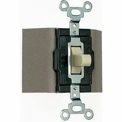 Legrand® Single Pole Double Throw Manual Controller Switch, 15A, 120V, Ivory