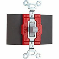 Legrand® Single Pole Double Throw Manual Controller Switch, 20A, 120V, 1W, Gray