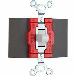 Legrand® Single Pole Double Throw Manual Controller Switch, 20A, 120V, White